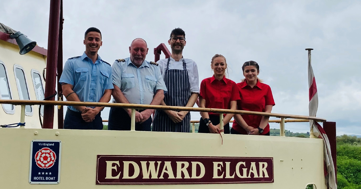 The Edward Elgar crew